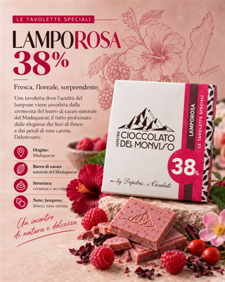 LAMPOROSA con FIORI DI IBISCUS e ROSA CANINA 38%